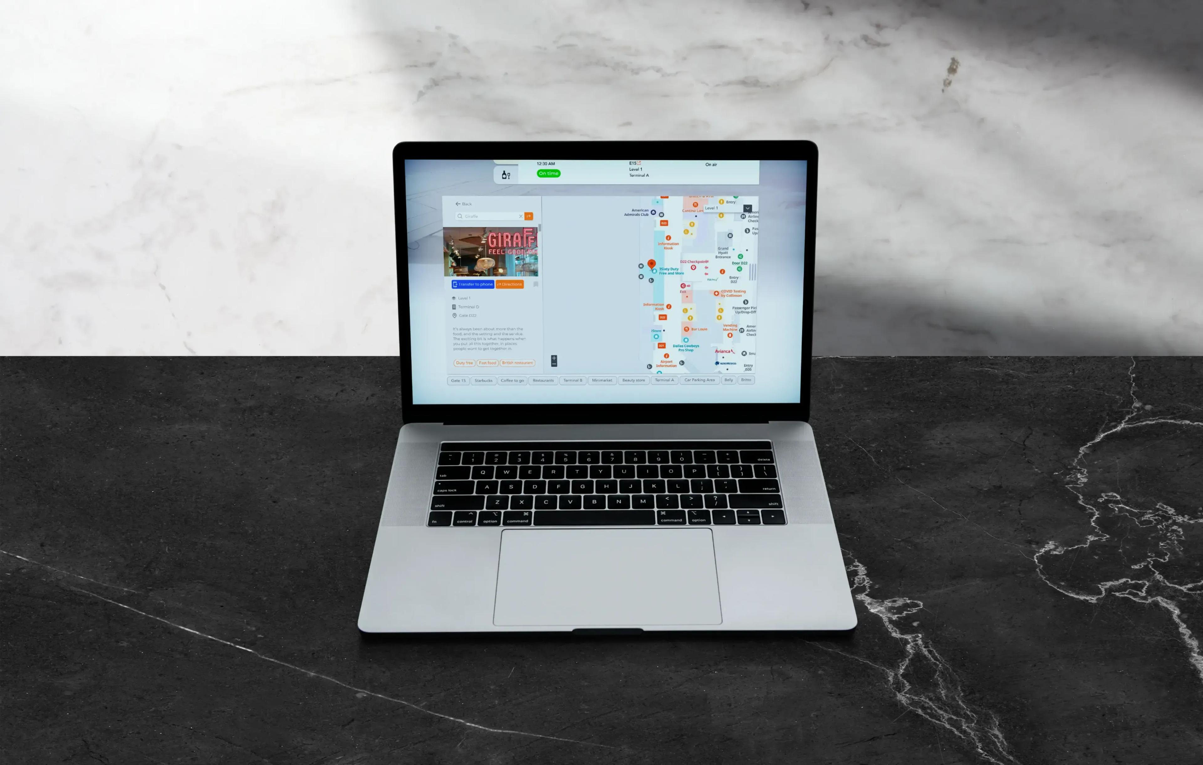 Airline logistics software